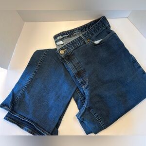 Eddie Bauer Tall Curvy Jeans - Size 20 T - Dark Wash